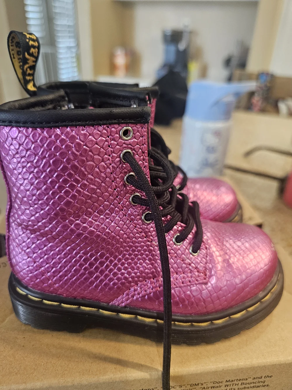 Toodler Dr. Martens Boots Size 7